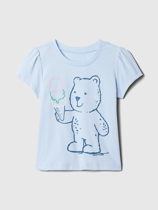 L'image numéro 7 présente T-shirt Agencez à volonté à imprimé babyGap