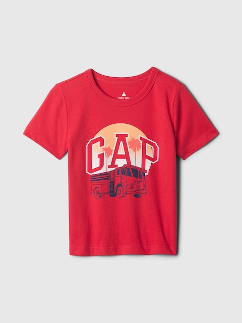 T-SHIRT AGENCEZ À VOLONTÉ À IMPRIMÉ POUR BÉBÉ ET TOUT-PETIT
