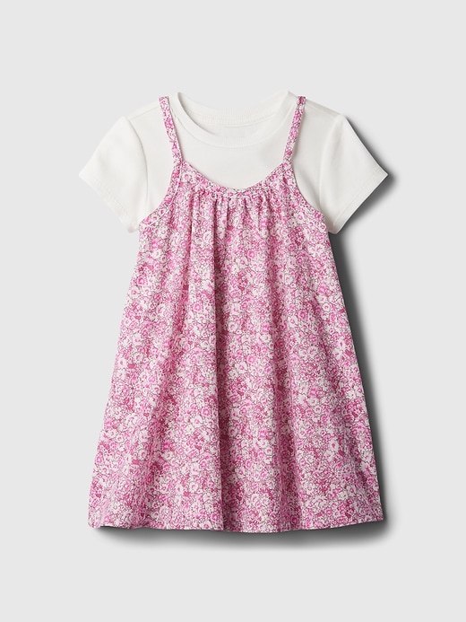 Image number 1 showing, babyGap Linen-Cotton Dress Set