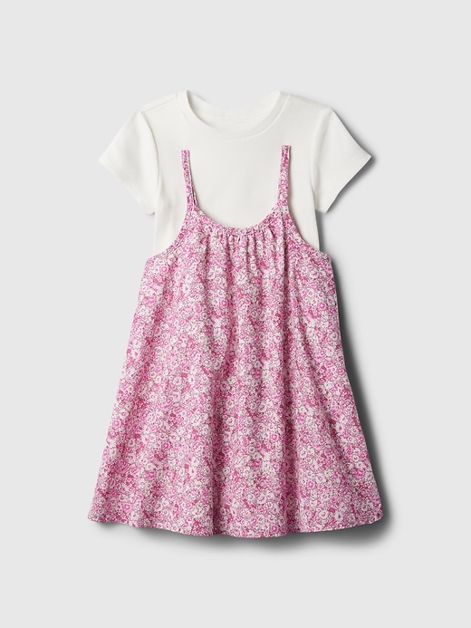 L'image numéro 3 présente Ensemble robe en lin et coton babyGap
