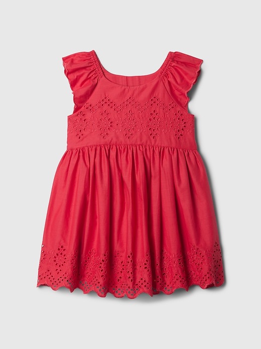 Image number 1 showing, Baby & Toddler Eyelet Dress