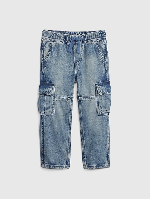View large product image 1 of 1. Toddler Original Fit Cargo Jeans