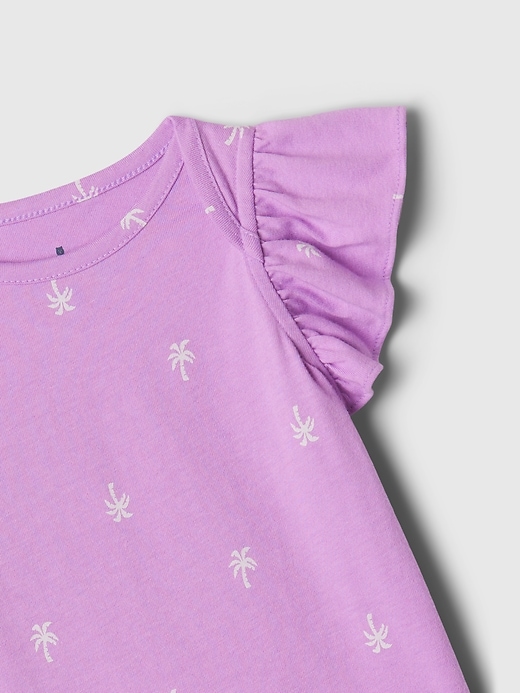 Image number 3 showing, Baby Mix and Match Flutter Bodysuit