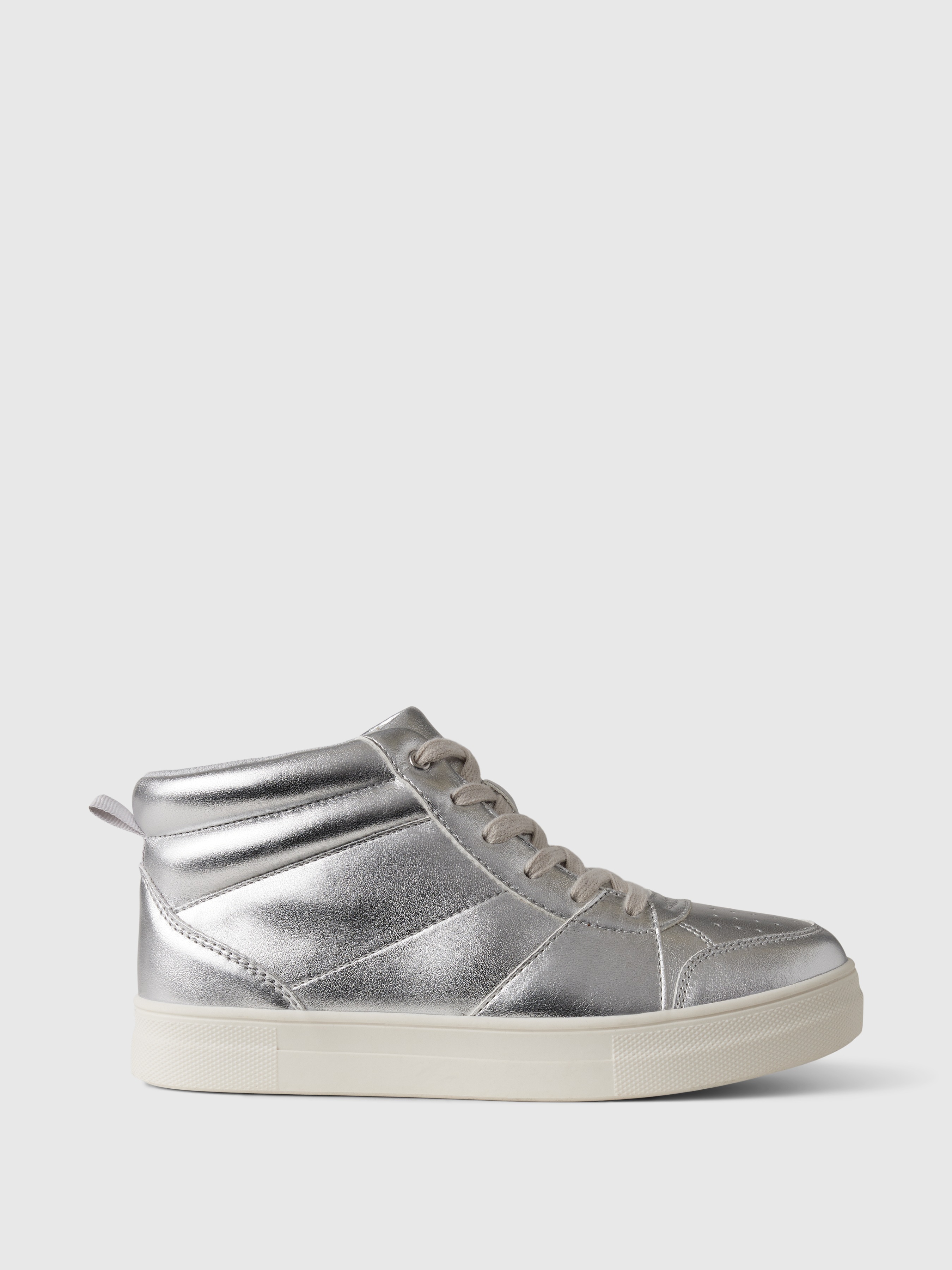 ⭐️nao⭐️ Kids High-Top Metallic Sneakers | Gap