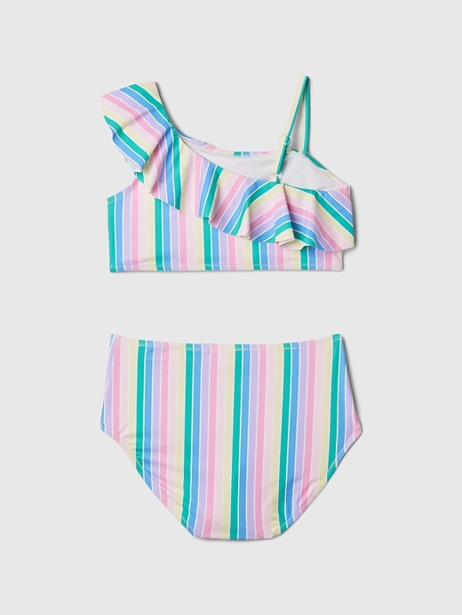 Image number 2 showing, Kids Asymmetric Two-Piece Swimsuit