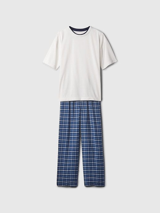 L'image numéro 1 présente Pyjama en flanelle recyclée pour Enfant
