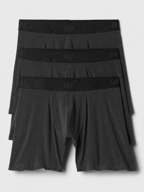 5" Breathe Boxer Briefs (3-Pack)