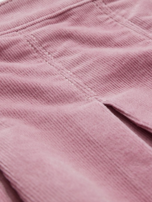 Jupe Fille GAP KIDS Rouge Vif En Velours Côtelé - Taille 7 - Occasion Très Bon état