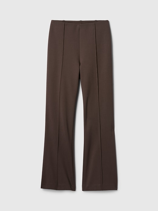Image number 7 showing, High Rise Double Knit Crop Kick Pants