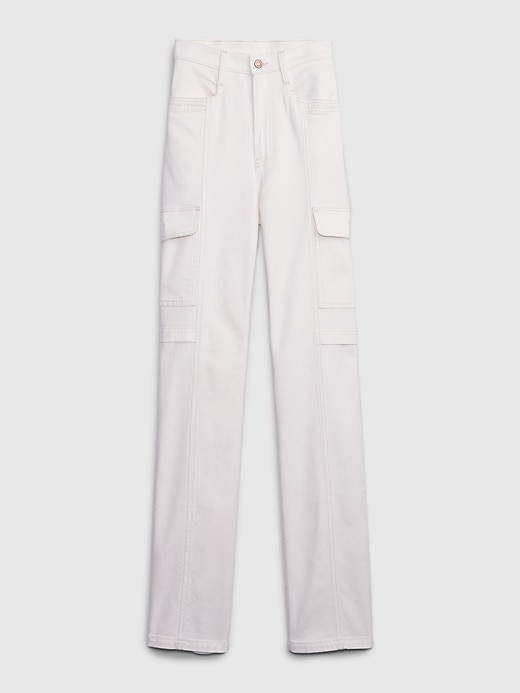 Image number 7 showing, Mid Rise '90s Loose Cargo Jeans