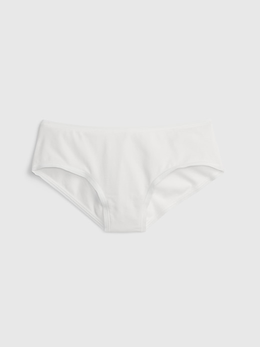 L'image numéro 1 présente Culotte taille basse en coton biologique extensible