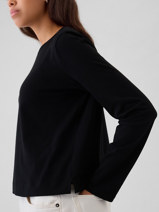 L'image numéro 4 présente T-shirt VintageDoux en coton biologique