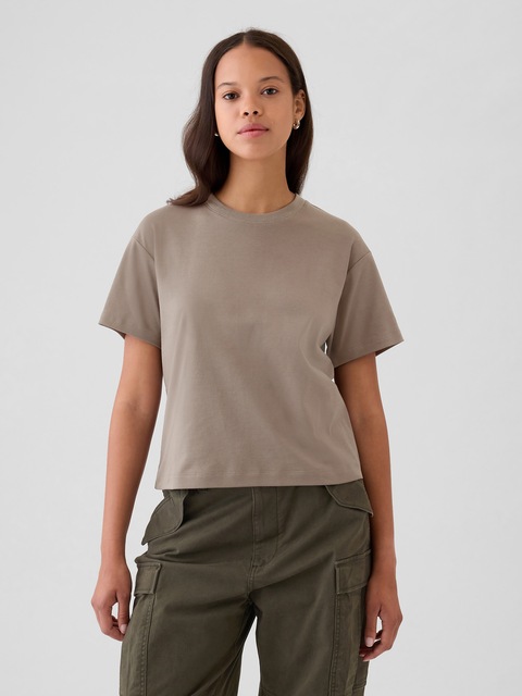 T-SHIRT DÉCONTRACTÉ EN COTON SUPIMA®