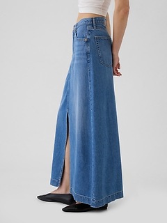 スカート L'Appartement Denim Maxi Skirt 36 L´Appartement Denim Maxi Skirt 36