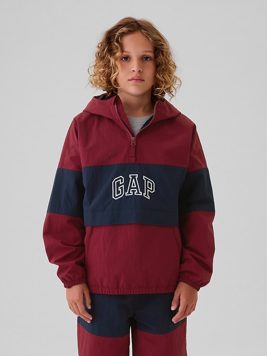Image number 1 showing, Kids Recycled Logo Anorak Jacket
