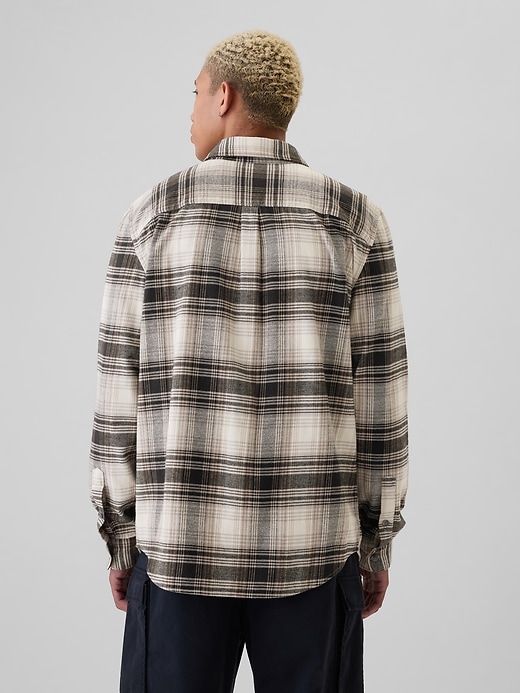 Image number 2 showing, Organic Cotton Flannel Shirt