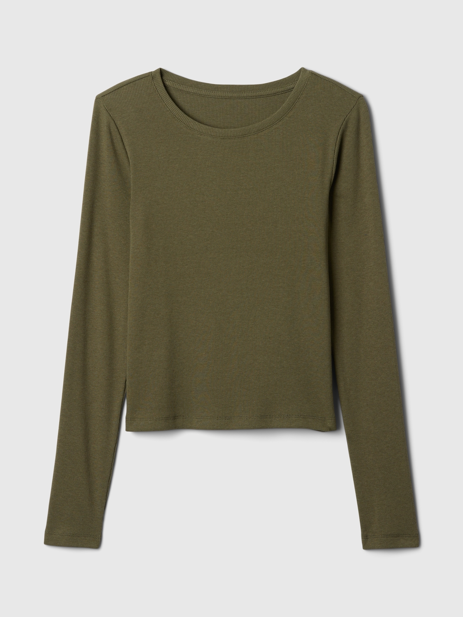 Modern Rib Crop T-Shirt | Gap