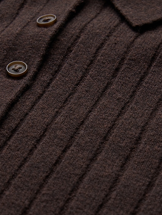 Image number 4 showing, CashSoft Polo Sweater Mini Dress