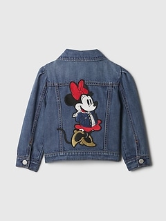 Veste en denim emblématique Minie Mouse de Gap × Disney pour Bébé
