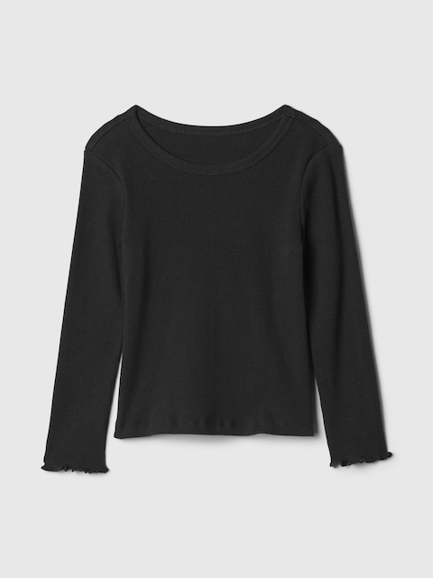 T-SHIRT AGENCEZ À VOLONTÉ EN TRICOT CÔTELÉ POUR BÉBÉ ET TOUT-PETIT