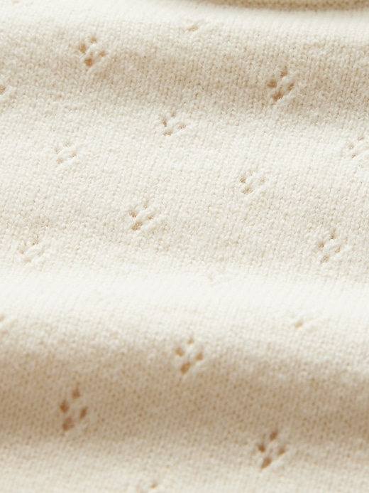 L'image numéro 3 présente Chandail en tricot pointelle Effet cachemire pour Bébé et Tout-petit