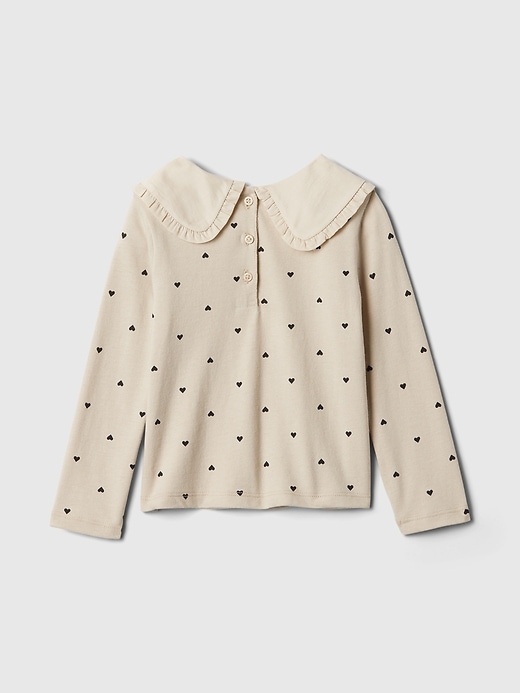 Image number 2 showing, Baby & Toddler Ruffle Collar T-Shirt
