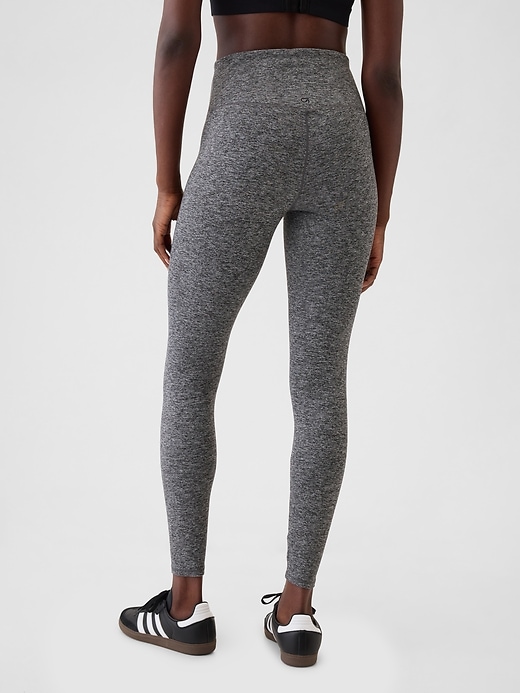 Image number 3 showing, GapFit Smooth High Rise Jersey Leggings