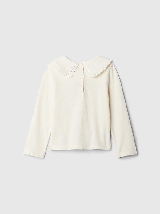 Image number 2 showing, Baby & Toddler Ruffle Collar T-Shirt