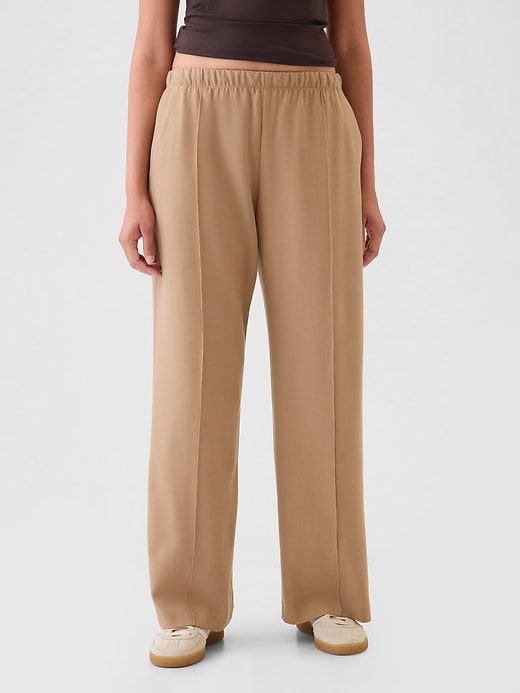 Image number 2 showing, Wide-Leg Seamed Easy Pants