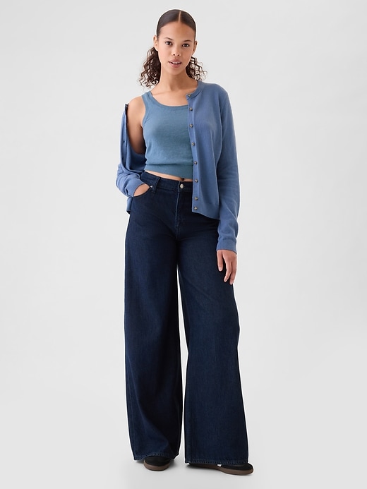 Image number 3 showing, CashSoft Crop Tank Top