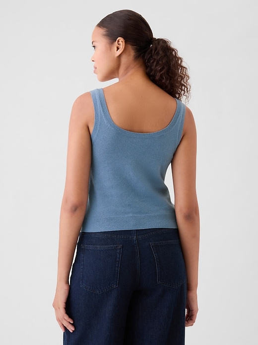 Image number 2 showing, CashSoft Crop Tank Top
