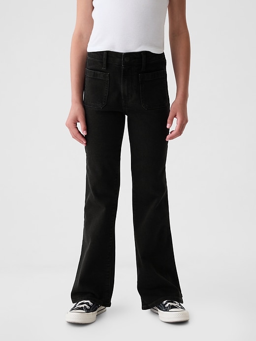 Image number 2 showing, Kids High Rise '70s Flare Jeans