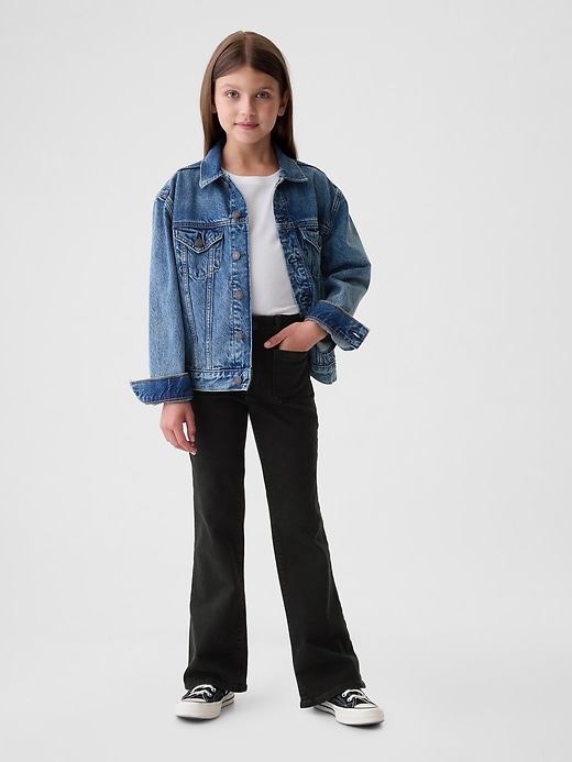 Image number 1 showing, Kids High Rise '70s Flare Jeans