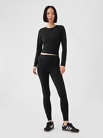 Image number 1 showing, GapFit Smooth High Rise Leggings