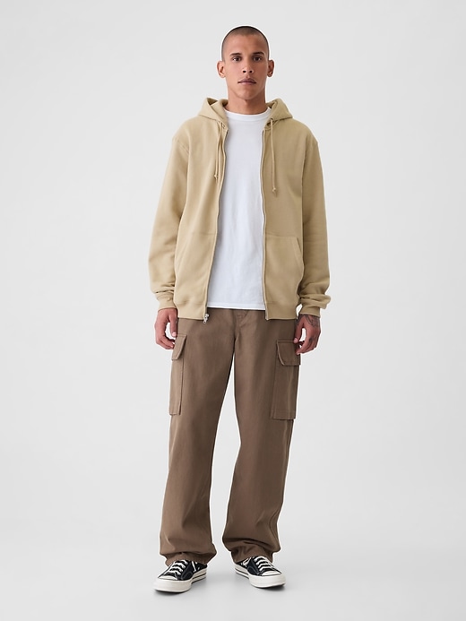 Image number 3 showing, Adult VintageSoft Relaxed Zip Hoodie