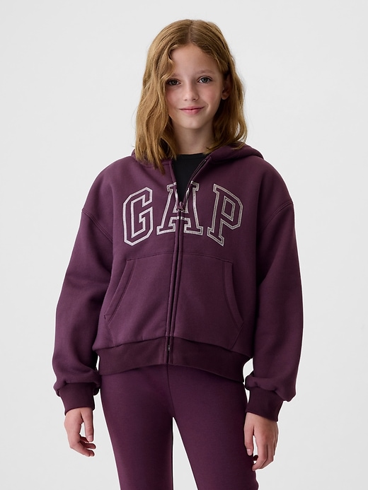 Kids VintageSoft Cozy Logo Hoodie | Gap