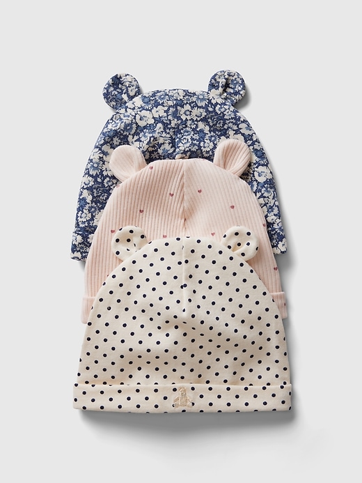 Image number 1 showing, Baby First Favorites Beanie (3-Pack)