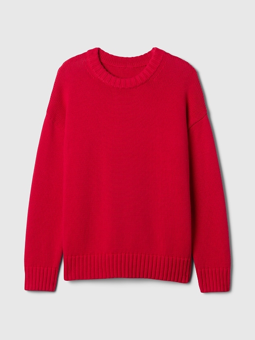 100% Cotton Oversized Boyfriend Sweater Gap