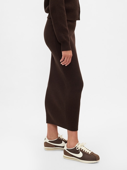 CashSoft Rib Sweater Maxi Skirt | Gap