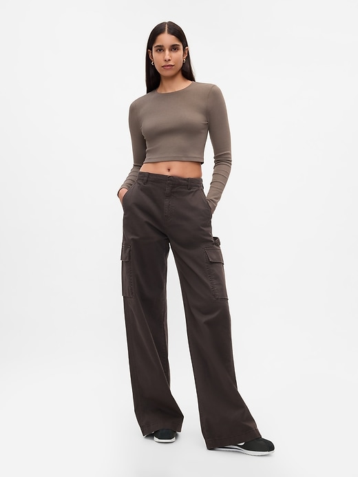 Image number 3 showing, Modern Crop T-Shirt