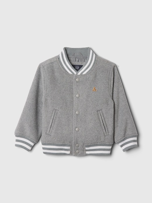 Baby & Toddler Wool Bomber Jacket | Gap