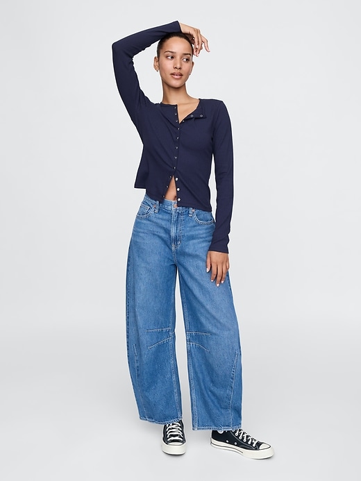 Image number 3 showing, Modern Rib Cardigan