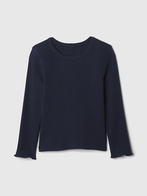 T-SHIRT AGENCEZ À VOLONTÉ EN TRICOT CÔTELÉ POUR BÉBÉ ET TOUT-PETIT