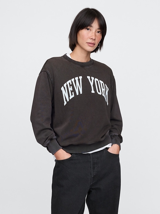VintageSoft State Logo Sweatshirt | Gap