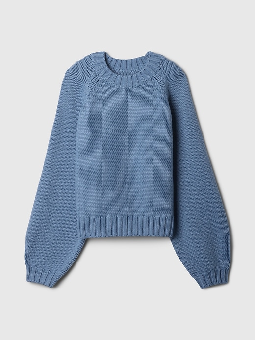 Relaxed Balloon-Sleeve Sweater | Gap