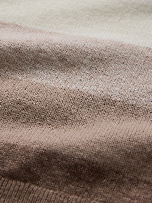 L'image numéro 3 présente Ensemble de chandail et pantalon Effet cachemire à rayures pour Bébé