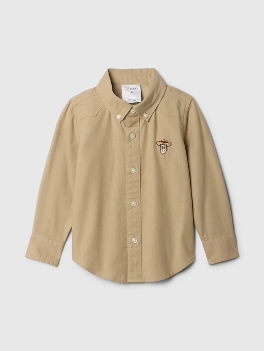 Image number 1 showing, Gap × Disney Baby & Toddler Oxford Shirt