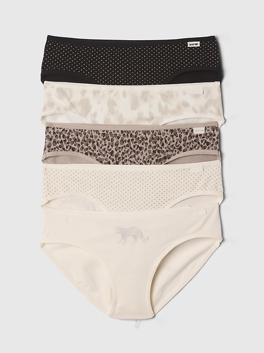 Image number 1 showing, Kids Bikini Briefs (5-Pack)