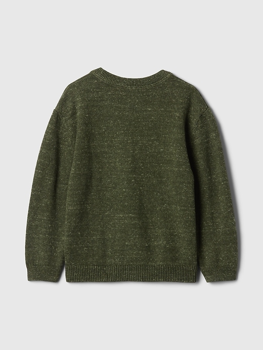 Image number 3 showing, Baby & Toddler Relaxed Crewneck Sweater