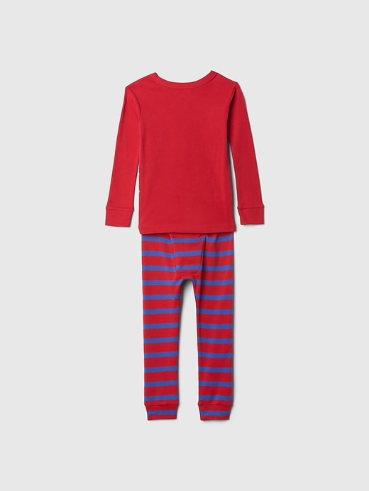 Image number 2 showing, Baby & Toddler Marvel Organic Brushed Cotton PJ Set